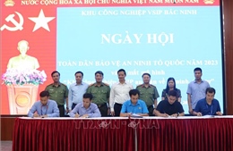 Bắc Ninh: Ra mắt mô hình Khu công nghiệp VSIP an toàn về an ninh, trật tự