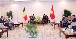 Bí thư Thành ủy TP Hồ Chí Minh tiếp Chủ tịch Thượng viện Vương quốc Bỉ