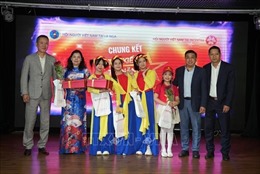 Chung kết cuộc thi Tìm kiếm tài năng của Hội người Việt Nam ở Nga