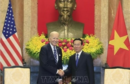 Chủ tịch nước Võ Văn Thưởng hội kiến Tổng thống Hoa Kỳ Joe Biden