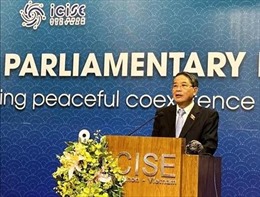 Phó Chủ tịch Quốc hội Nguyễn Đức Hải dự Hội thảo &#39;Khoa học vì hòa bình&#39;