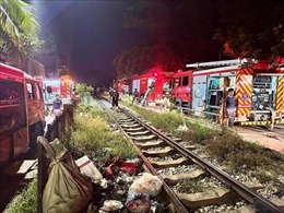 Khẩn trương điều tra nguyên nhân vụ hỏa hoạn tại La Phù (Hoài Đức)