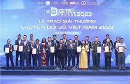 Giải thưởng Chuyển đổi số Việt Nam 2023: Thúc đẩy chuyển đổi số, đổi mới sáng tạo