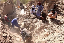 Động đất tại Afghanistan: Phần lớn nạn nhân là phụ nữ và trẻ em