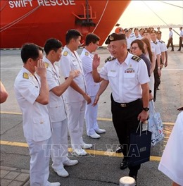 Giao lưu thắt chặt tình đoàn kết giữa lực lượng Hải quân Việt Nam, Singapore