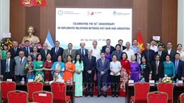 Gặp gỡ hữu nghị kỷ niệm 50 năm quan hệ ngoại giao Việt Nam - Argentina