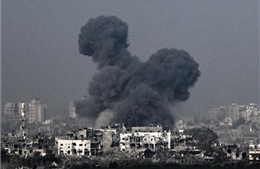 Nhiều cơ sở hạ tầng ở miền Bắc Gaza bị phá hủy