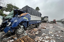 Xảy ra hai vụ tai nạn giao thông liên hoàn tại Quảng Trị