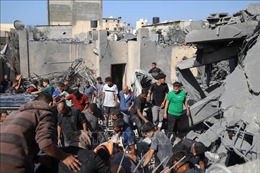Ai Cập yêu cầu ngừng bắn vô điều kiện ngay lập tức ở Dải Gaza