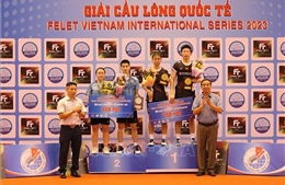 Trao Giải Cầu lông quốc tế &#39;FELET Vietnam International Series 2023&#39;