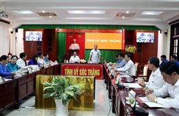 Phó Chủ tịch Quốc hội Trần Quang Phương làm việc tại Sóc Trăng