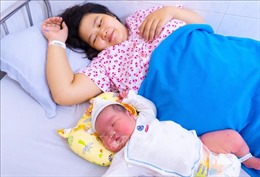 Một sản phụ ở TP Hồ Chí Minh sinh bé trai nặng hơn 6kg 