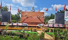 Xác lập kỷ lục &#39;Bức tranh lớn nhất Việt Nam được làm từ gạo ST&#39;