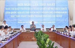 Thủ tướng chủ trì Hội nghị lần thứ nhất BCĐ 850 về phát triển TP Hồ Chí Minh
