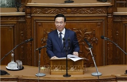 Toàn văn phát biểu của Chủ tịch nước Võ Văn Thưởng tại Quốc hội Nhật Bản