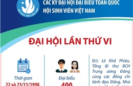 Các kỳ Đại hội Đại biểu toàn quốc Hội Sinh viên Việt Nam: Đại hội lần thứ VI