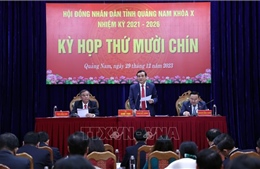 Bãi nhiệm chức danh Phó Chủ tịch UBND tỉnh Quảng Nam đối với ông Trần Văn Tân