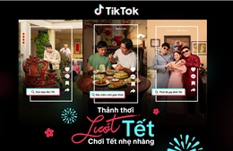 TikTok ra mắt chiến dịch #ThanhThoiLuotTet