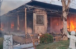 Nguyên nhân vụ cháy tại chùa Phật Quang bước đầu được xác định là do chập điện