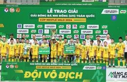 Sông Lam Nghệ An vô địch Giải Bóng đá Nhi đồng (U11) toàn quốc năm 2024