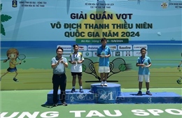 Bế mạc Giải Quần vợt vô địch Thanh thiếu niên Quốc gia 2024