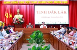 Thủ tướng Phạm Minh Chính làm việc với lãnh đạo tỉnh Đắk Lắk