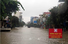 Cảnh báo lũ do mực nước trên các sông ở Thái Nguyên đang dâng cao