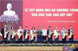 Thủ tướng Phạm Minh Chính dự Lễ tiếp nhận ủng hộ &#39;Xóa nhà tạm, nhà dột nát&#39; ở Lâm Đồng