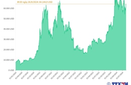 Bitcoin giữ vững mốc 64.000 USD/BTC