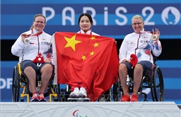 Paralympic 2024: 3 vị trí dẫn đầu bảng tổng sắp huy chương không thay đổi