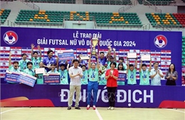 Futsal nữ Thái Sơn Nam - TP Hồ Chí Minh lần thứ 3 vô địch