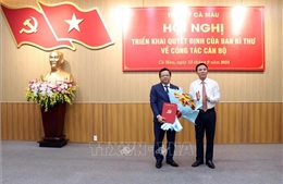 Điều động Phó trưởng Ban Kinh tế Trung ương Nguyễn Đức Hiển giữ chức Phó Bí thư Tỉnh ủy Cà Mau