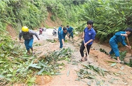 Quảng Nam: Tập trung khắc phục các điểm sạt lở do mưa bão gây ra