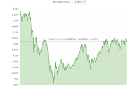 Phiên 8/10, VN-Index tăng hơn 2 điểm