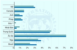 IMF điều chỉnh dự báo tăng trưởng của một số nền kinh tế lớn