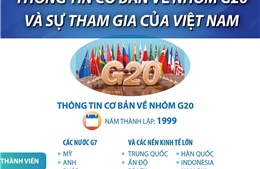 Thông tin cơ bản về nhóm G20 và sự tham gia của Việt Nam