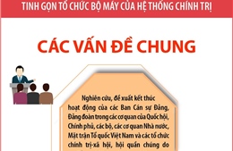 Các vấn đề chung về tinh gọn tổ chức bộ máy của hệ thống chính trị