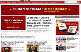 Báo Granma ra mắt chuyên trang đặc biệt kỷ niệm 65 năm quan hệ hữu nghị Việt Nam - Cuba