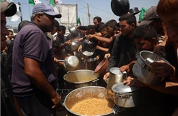 Gaza bên bờ vực nạn đói nghiêm trọng 