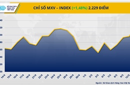 Thị trường hàng hóa khởi sắc, MXV-Index vượt mốc 2.200