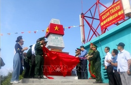 Khánh thành công trình tôn tạo, nâng cấp điểm cơ sở A6 tại đảo Hòn Hải (Bình Thuận)