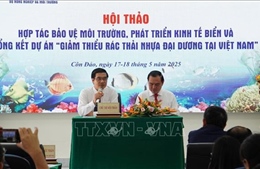 Hợp tác bảo vệ môi trường, phát triển kinh tế biển và giảm rác thải nhựa 
