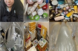 Triệt phá cơ sở sản xuất, buôn bán mỹ phẩm giả
