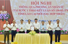 Ban Thường vụ Tỉnh ủy Yên Bái và Lào Cai thông qua phương án nhân sự bước 1 sau hợp nhất