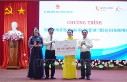 Doanh nghiệp sát cánh cùng thành phố Huế trong xóa nhà tạm, nhà dột nát