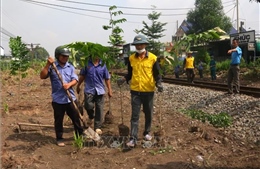 Đồng Nai lan tỏa phong trào &#39;đường tàu - đường hoa&#39; 