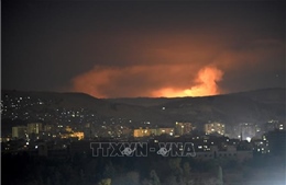 Israel không kích miền Nam Syria