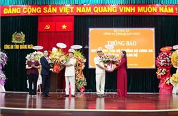 Đại tá Hồ Song Ân làm Giám đốc Công an tỉnh Quảng Ngãi