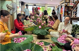 Thư giãn cùng Trà sen Hương Thủy - Trà sen Tây Hồ chính hiệu