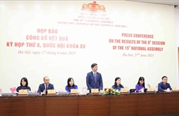 Họp báo công bố kết quả Kỳ họp thứ 9, Quốc hội khóa XV